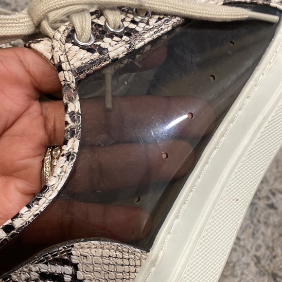 Aldo women’s lace up snake, print sneaker size 8.5 - Picture 10 of 10